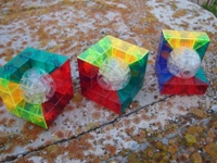 Moyu Geometric Cube (3 different versions).