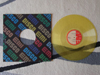 1981 Pocket Calculator / Numbers // Dentaku 446-1079 YELLOW VINYL.