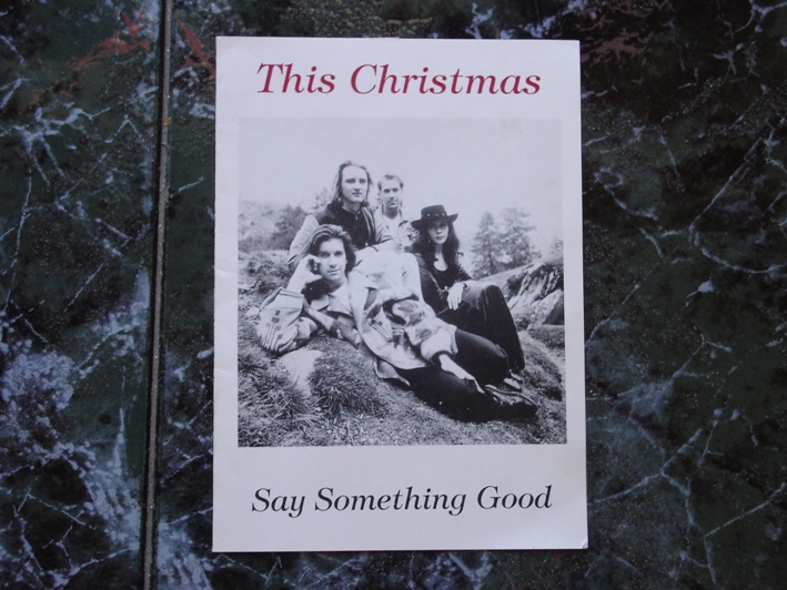 Say Something Good Postcard.