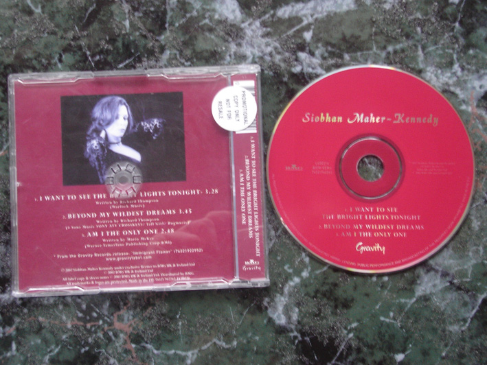 2002 I Want To See The Bright Lights Tonight / Beyond My Wildest Dreams / Am I The Only One (UK CD Single, promo).