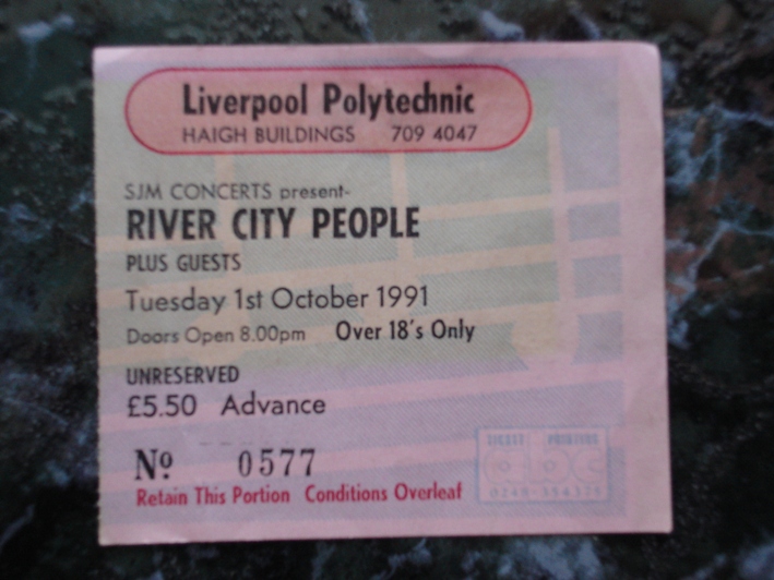 Liverpool University ticket.