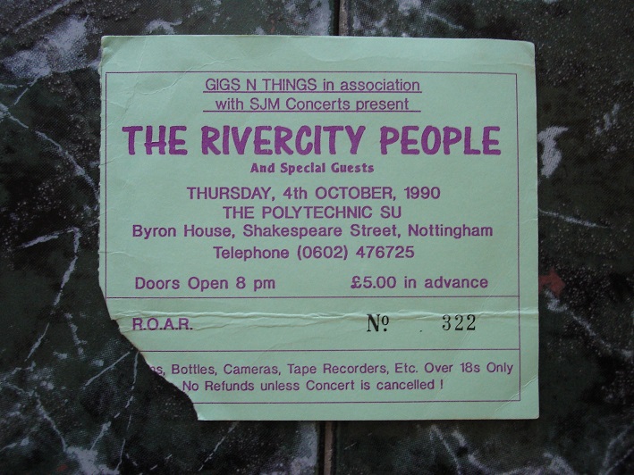 Liverpool University ticket.